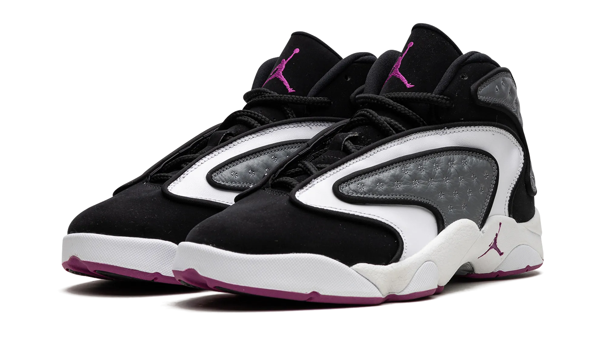 Air Jordan OG WMNS "Black / White / Laser Fuchsia" jordan womens sporty sneakers
