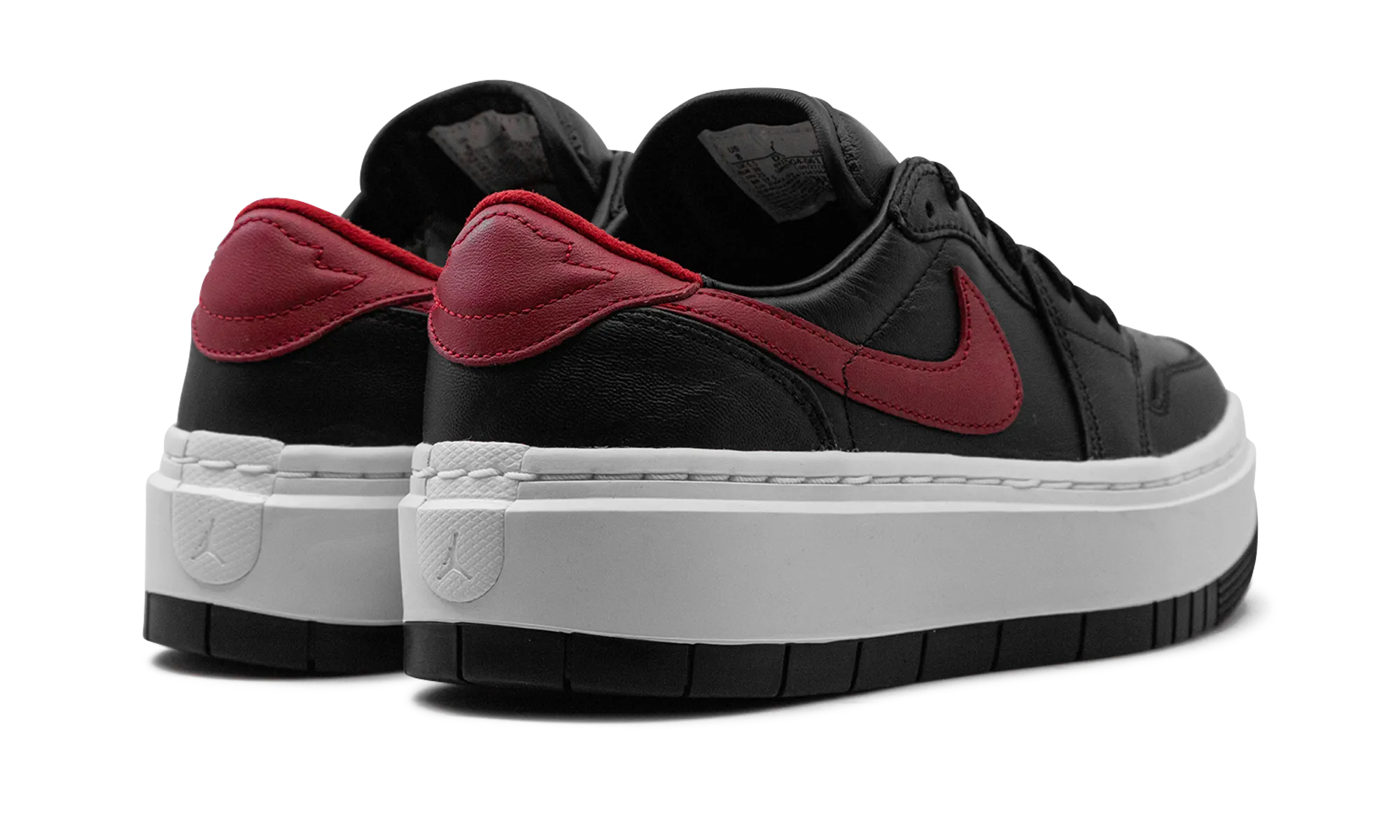 Air Jordan Retro 1 Elevate Low WMNS "Black Gym Red White" jordan womens sporty sneakers