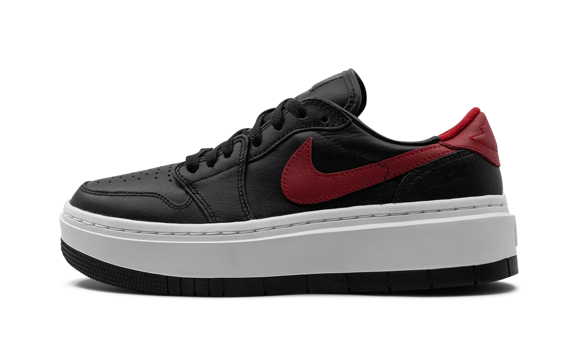 Air Jordan Retro 1 Elevate Low WMNS "Black Gym Red White" Jordan Women's shoes