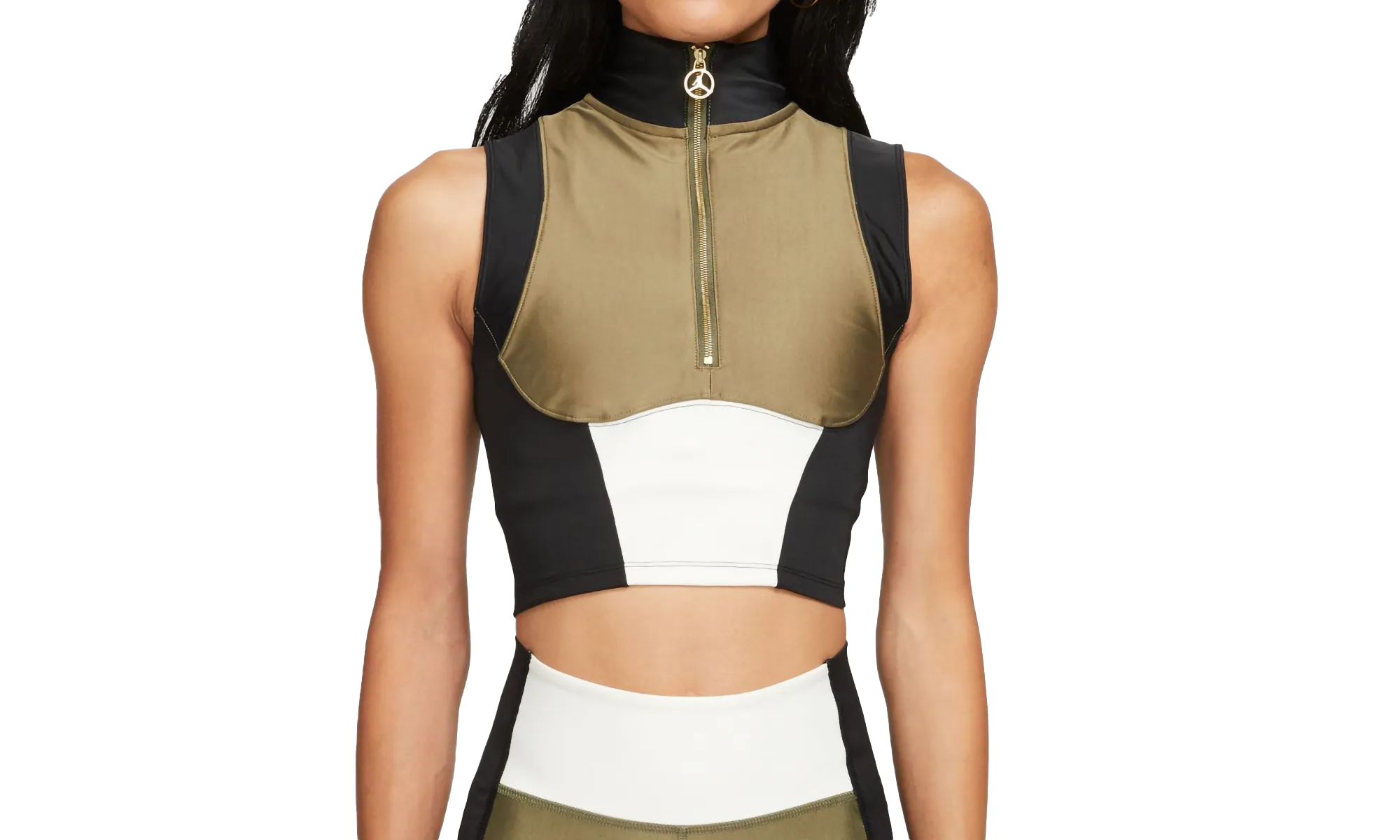 Air Jordan x Aleali May Women's Crop Tank Medium "Olive" Jordan Women's styles