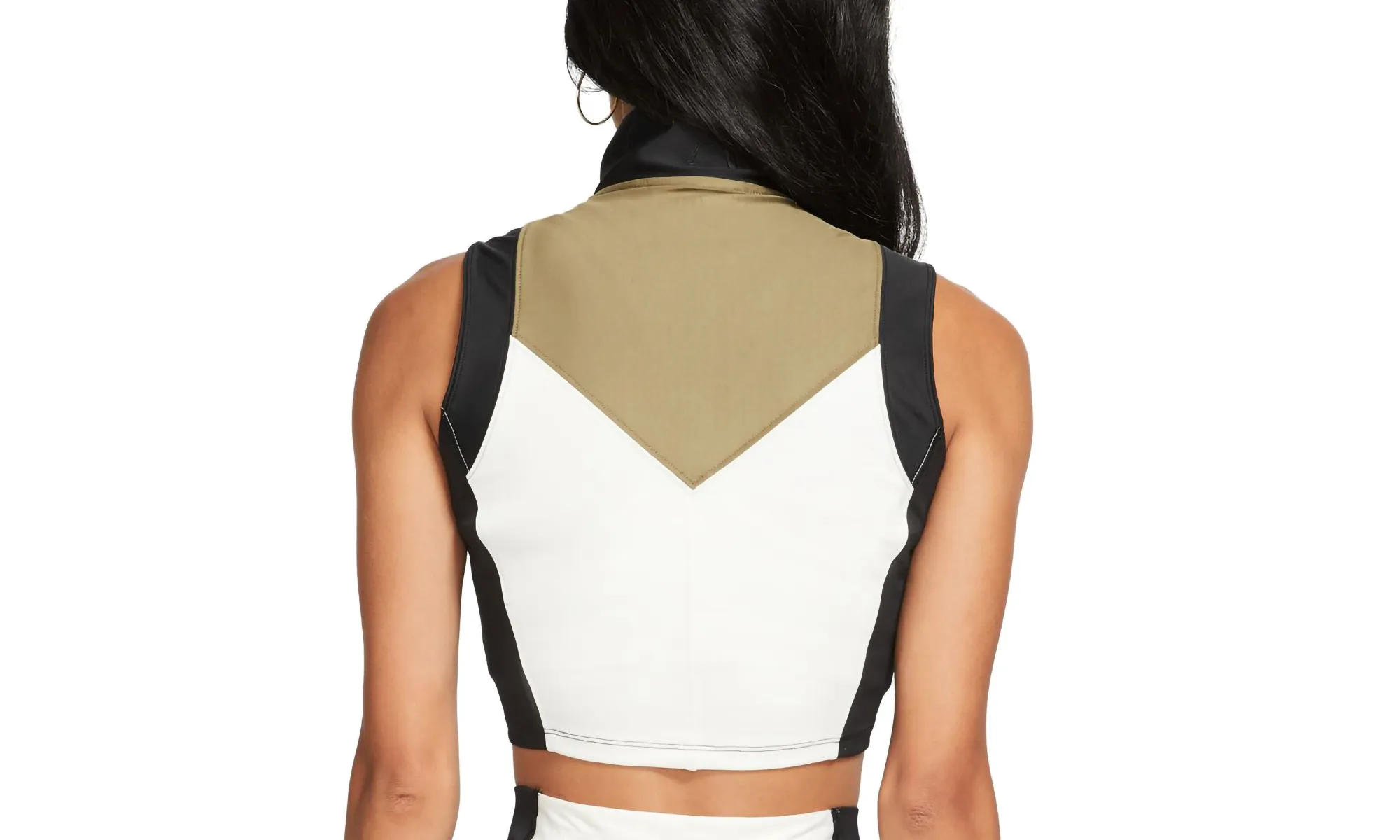 Air Jordan x Aleali May Women's Crop Tank Medium "Olive" jordan classic womens shoes