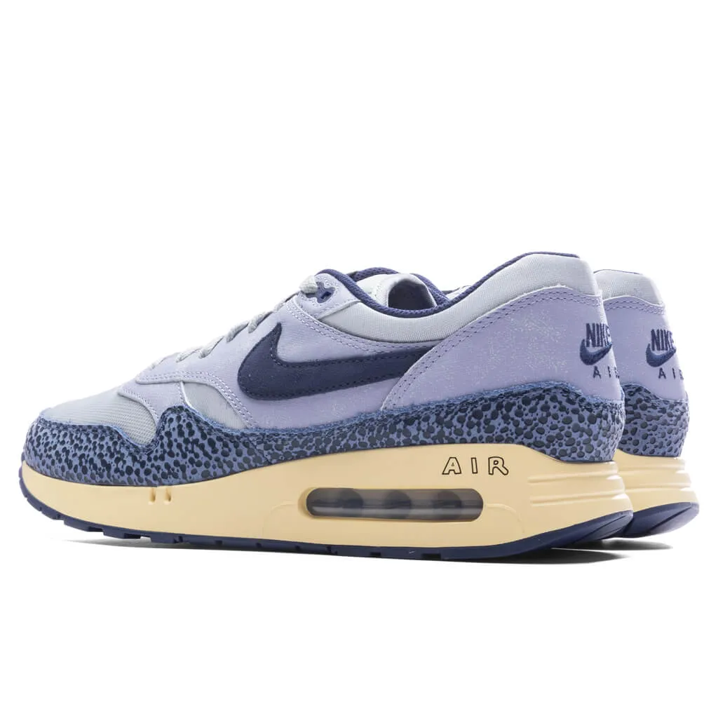 Air Max 1 '86 Premium Lost Sketch - Light Smoke Grey/Diffused Blue/Indigo Haze Nike trainers with responsive foam