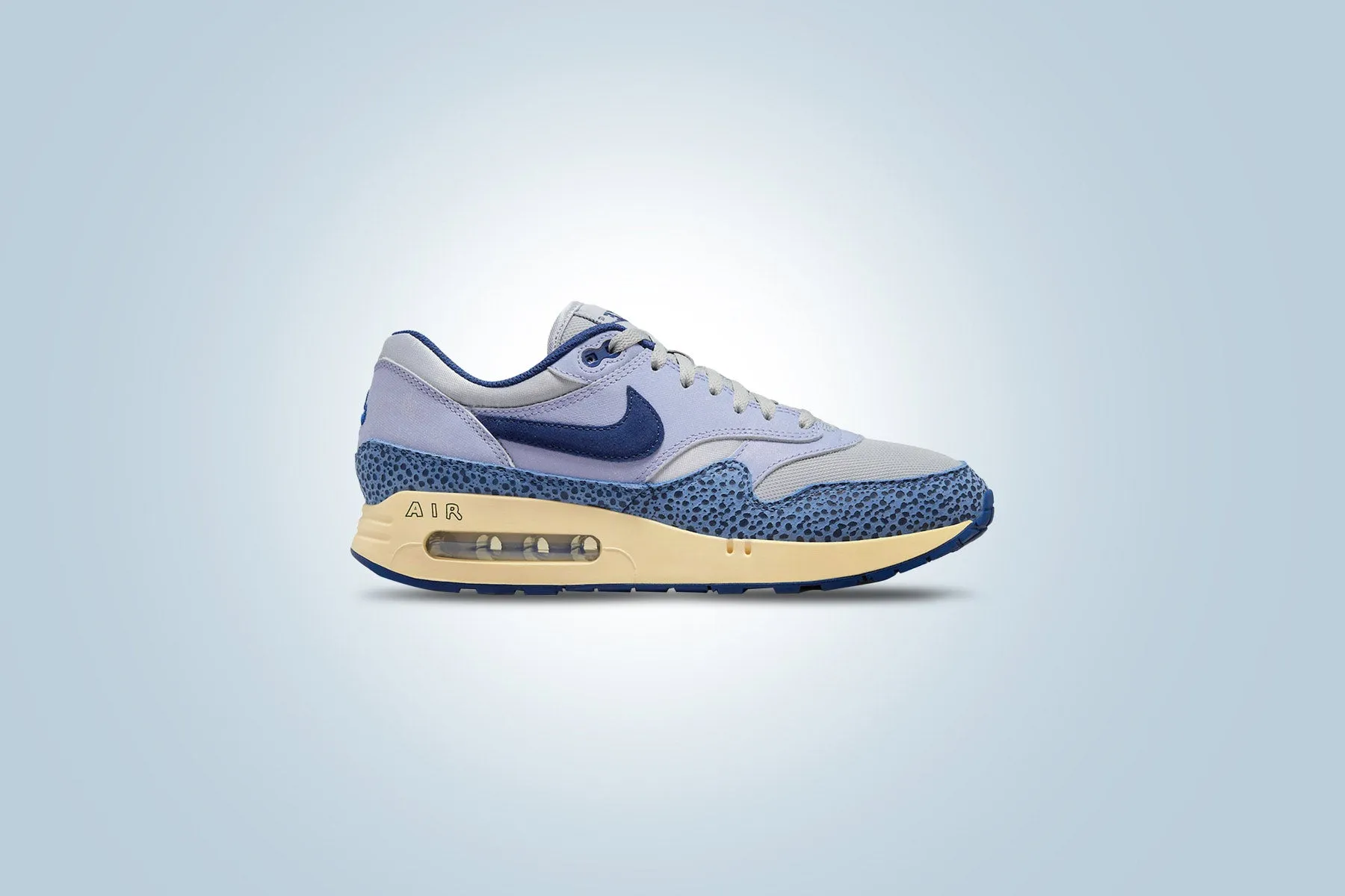 Air Max 1 '86 Premium Lost Sketch - Light Smoke Grey/Diffused Blue/Indigo Haze Nike trainers with responsive foam