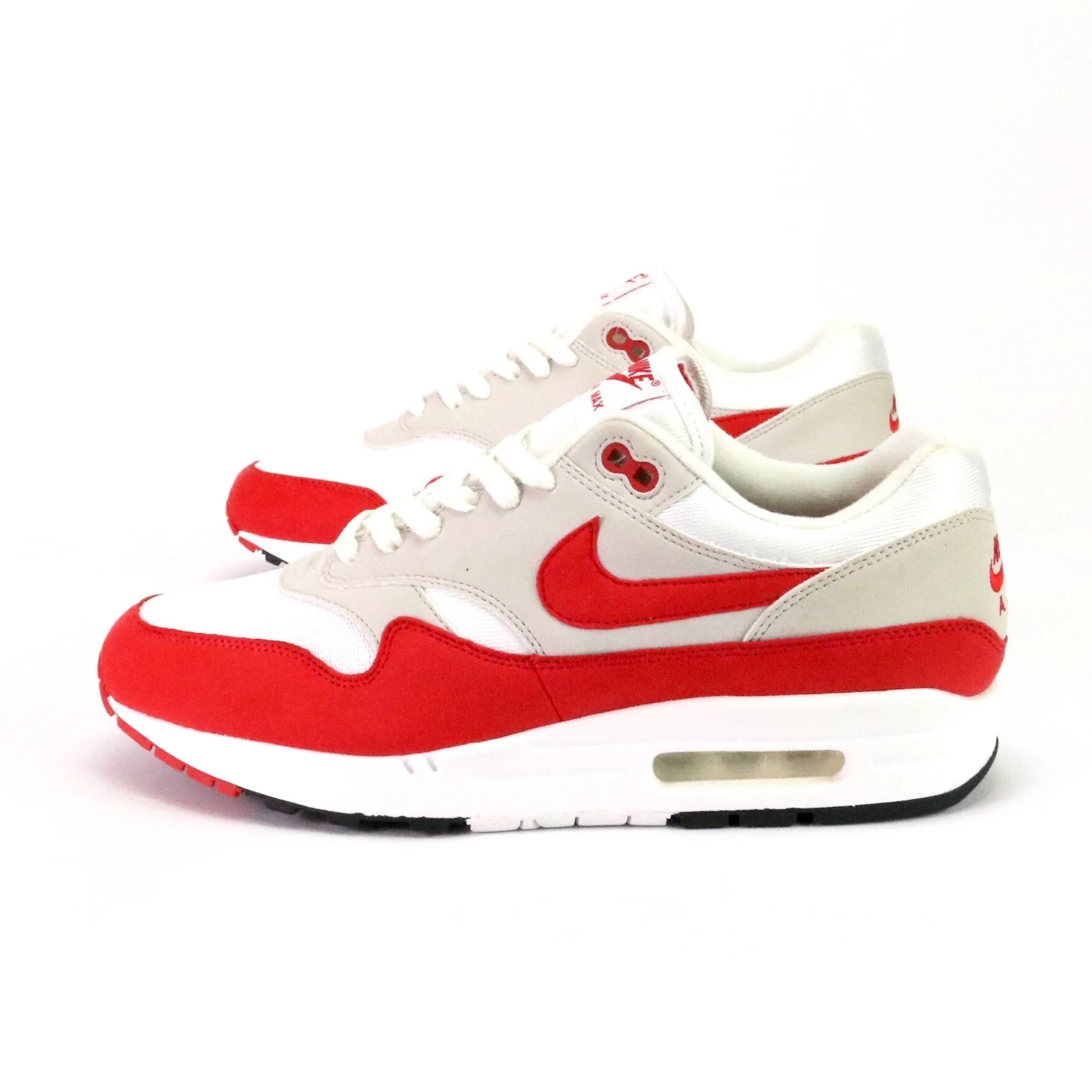 Air Max 1 Anniversary (2nd Release) White University Red Pro Swing Golf Shoes
