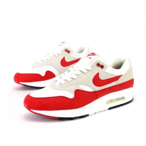 Air Max 1 Anniversary (2nd Release) White University Red Nike Air Max style