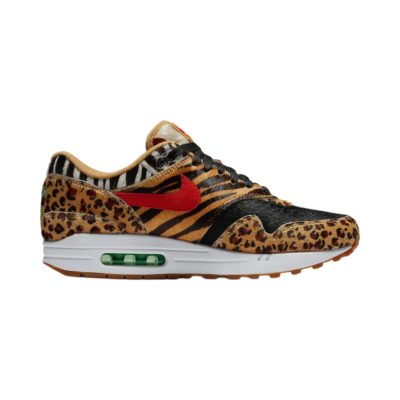 Air Max 1 'Atmos Animal Pack 2.0' Wheat Sport Red Bison Pro Swing Golf Shoes