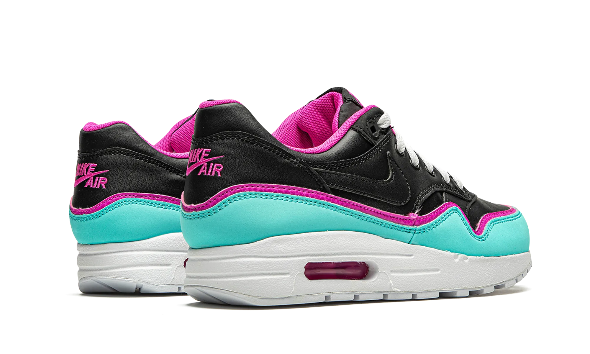Air Max 1 DBL (GS) "Double Layered - Aqua Fuchsia" nike grade school kids sneakers