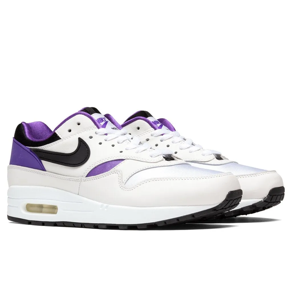 Air Max 1 DNA Ch. 1 - White/Purple Punch Nike Foam Comfort Trainers