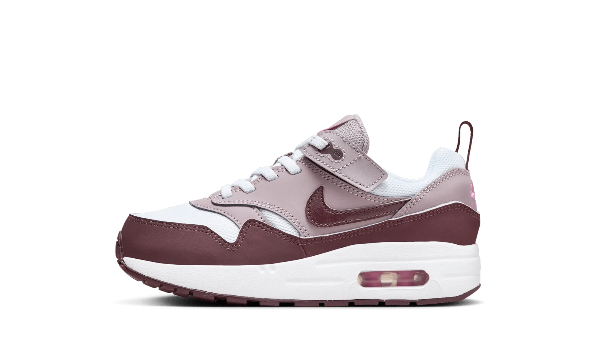 Air Max 1 EasyOn PS "Light Violet Burgundy Crush" Nike Pre School shoes