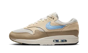 Air Max 1 Essential "Light Bone Psychic Blue" Nike Mens shoes