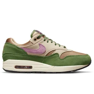 Air Max 1 NH - Treeline/Light Bordeaux/Dark Driftwood Nike signature design with comfort fit
