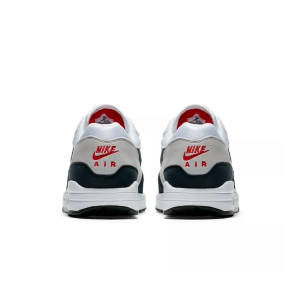 Air Max 1 "Anniversary" White Dark Obsidian University Red Pro Swing Golf Shoes