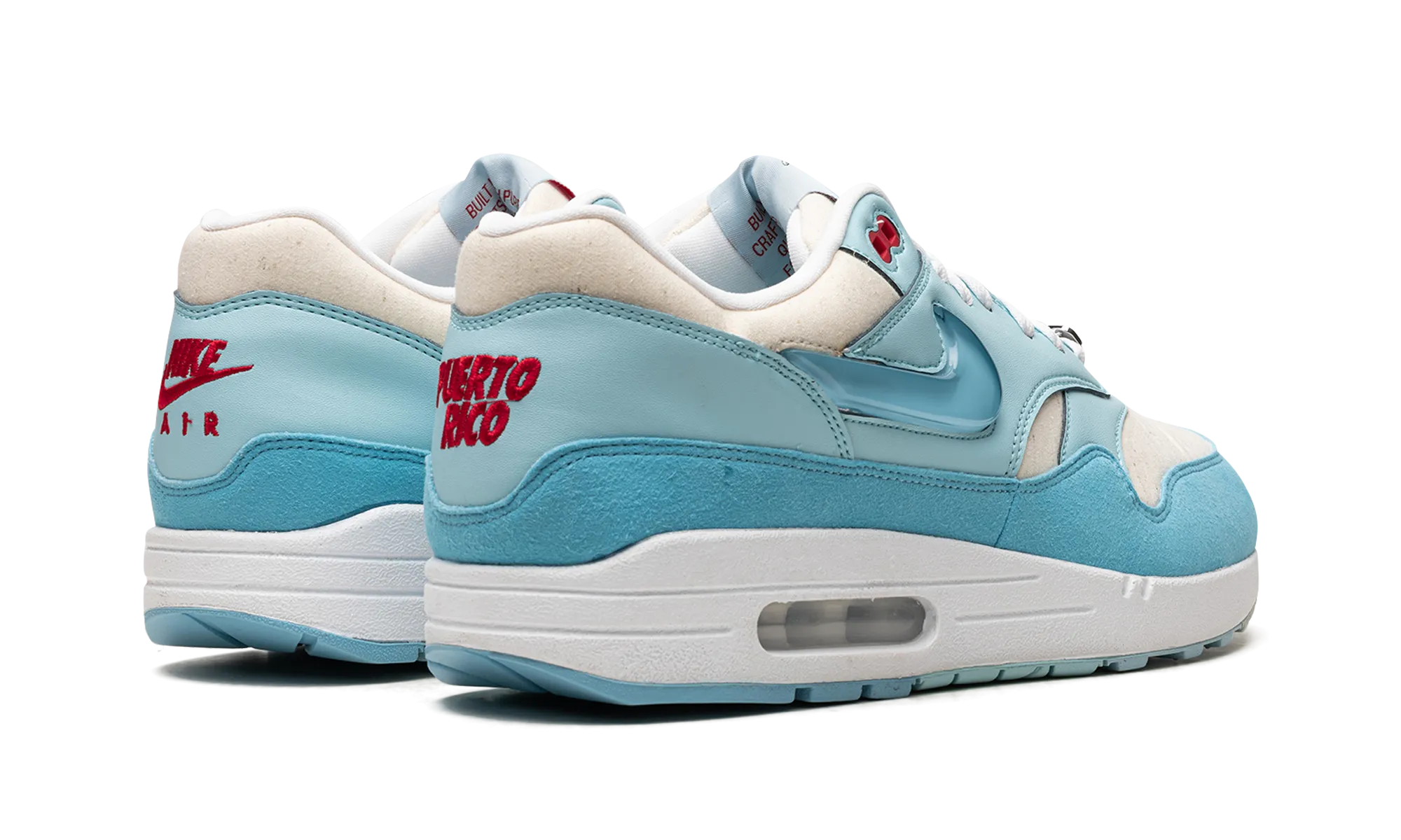 Air Max 1 "Puerto Rico - Blue Gale" nike mens sport sneakers