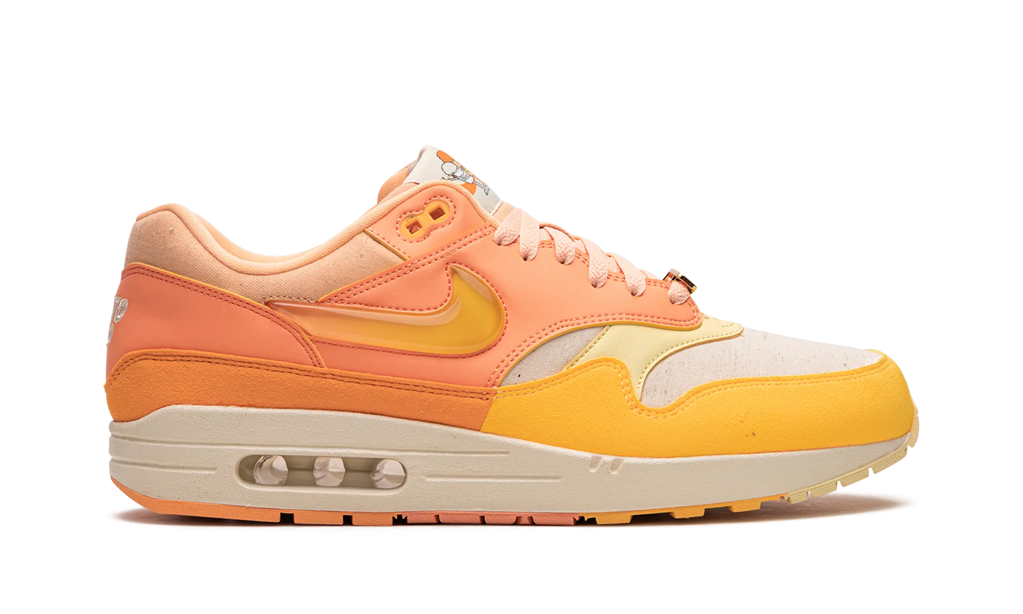 Air Max 1 "Puerto Rico - Orange Frost" nike mens sport sneakers