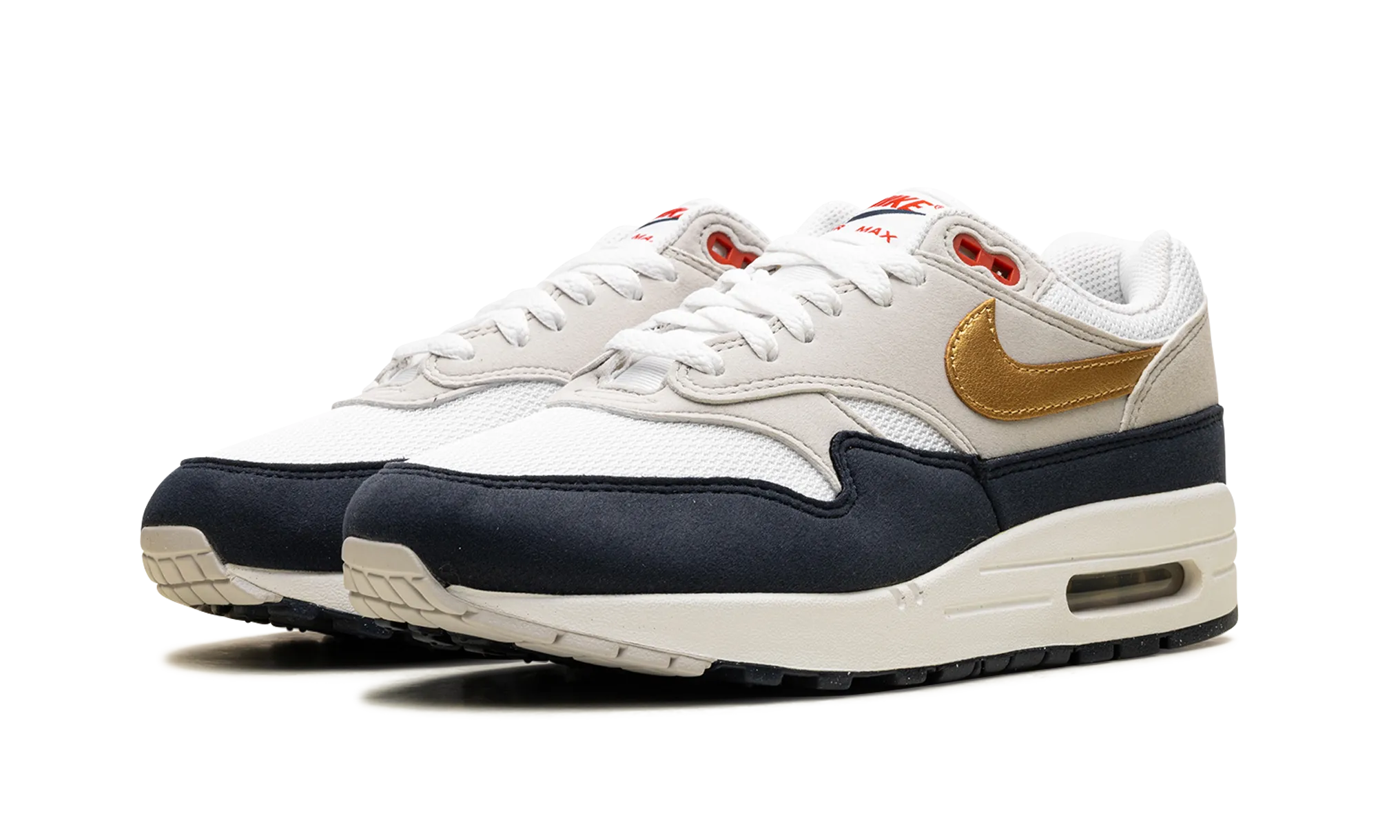 Air Max 1 "White" nike breathable mens trainers