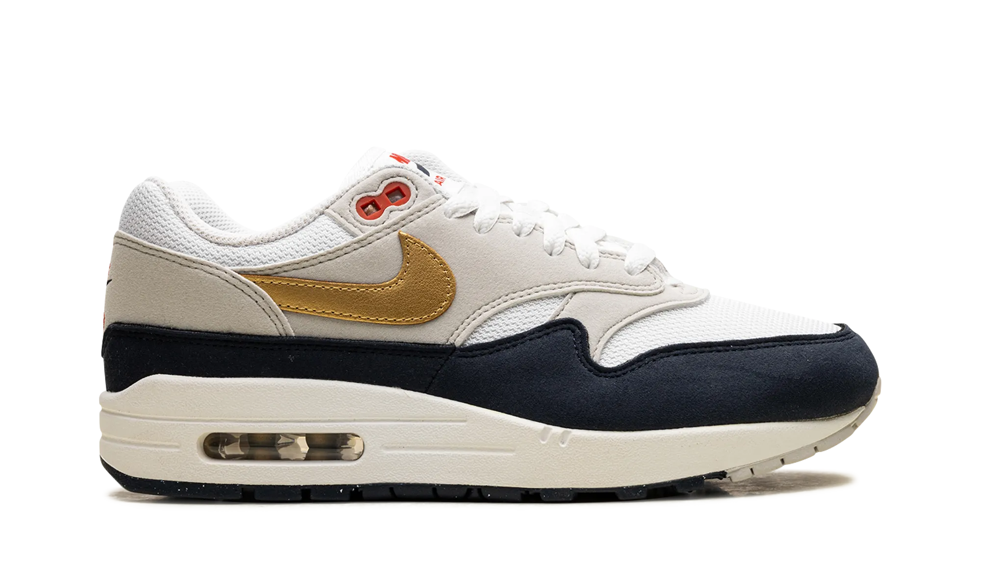 Air Max 1 "White" nike breathable mens trainers