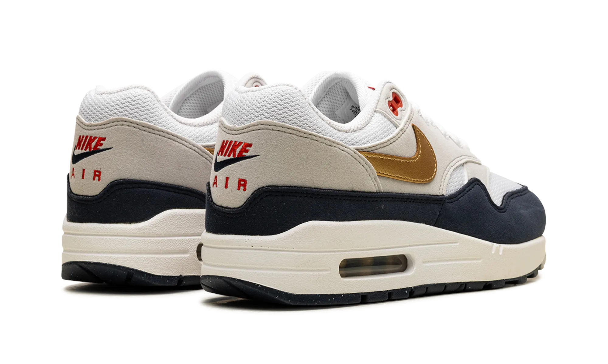 Air Max 1 "White" nike breathable mens trainers