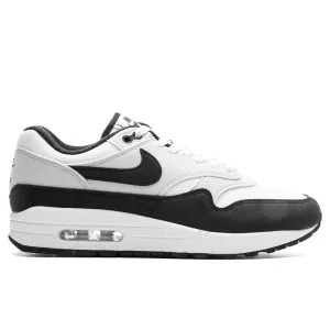 Air Max 1 - White/Black/Pure Platinum Nike lifestyle sneakers with retro vibe