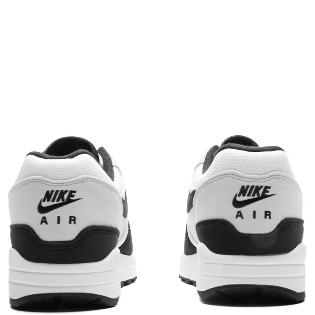 Air Max 1 - White/Black/Pure Platinum Nike Retro Lifestyle Shoes