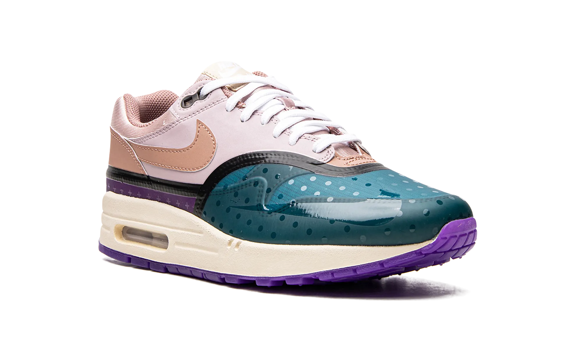 AIR MAX 1 () WMNS "Plum Fog Fossil Rose" nike womens breathable trainers