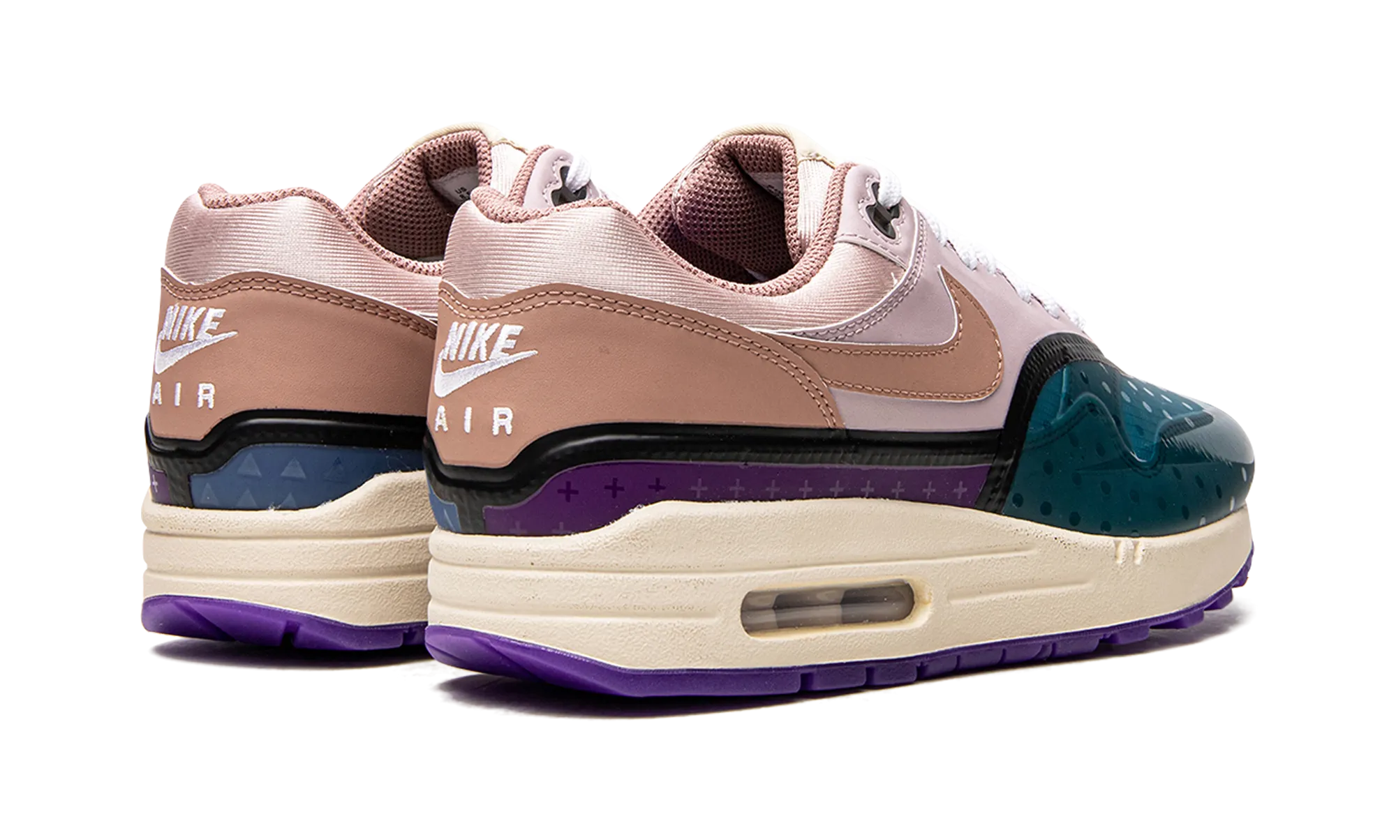 AIR MAX 1 () WMNS "Plum Fog Fossil Rose" nike womens breathable trainers