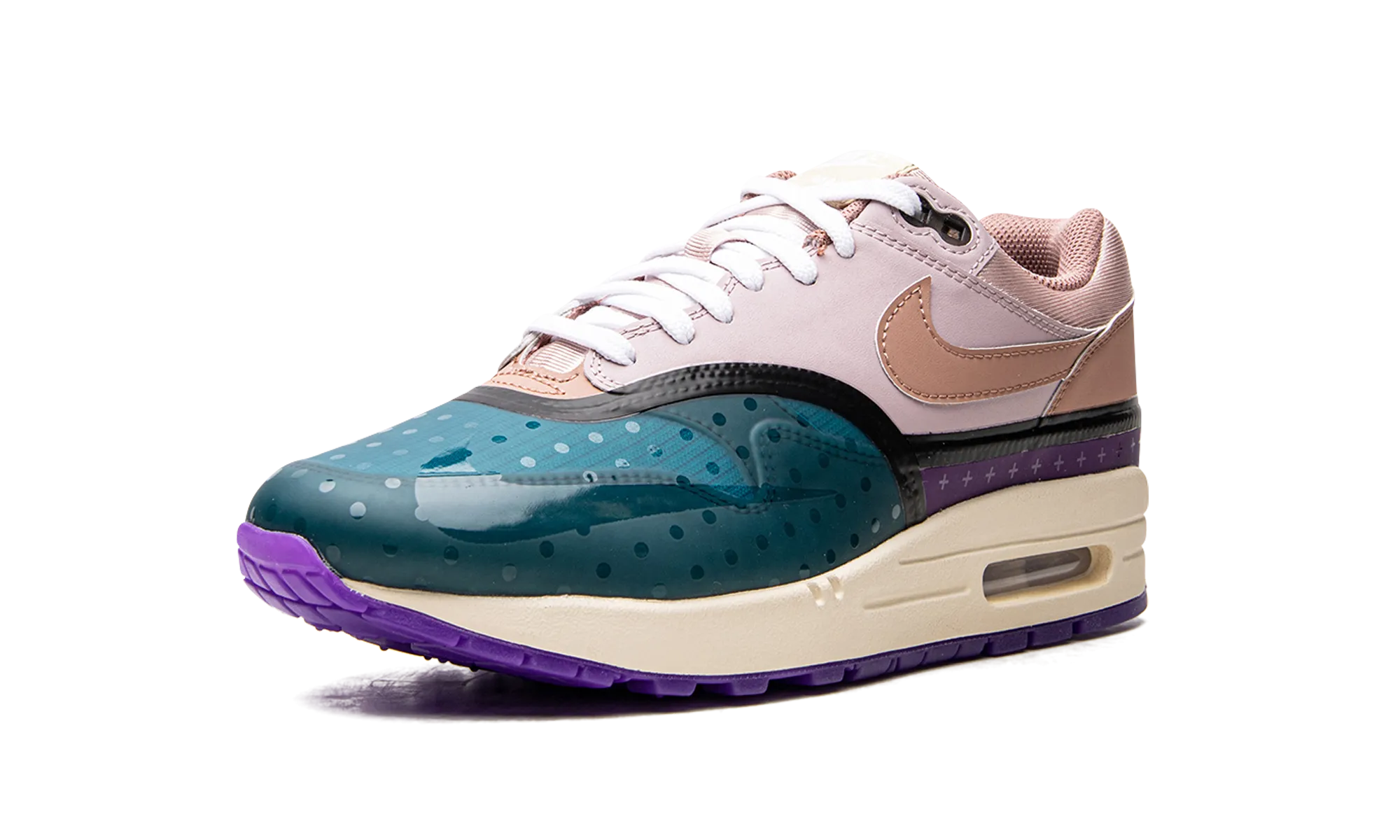 AIR MAX 1 () WMNS "Plum Fog Fossil Rose" nike womens breathable trainers