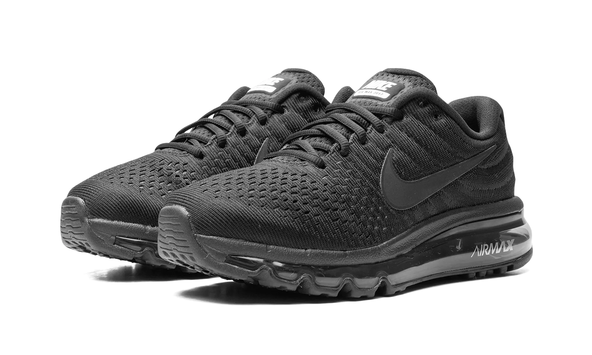 Air Max 2017 WMNS "Triple Black" nike womens casual sneakers