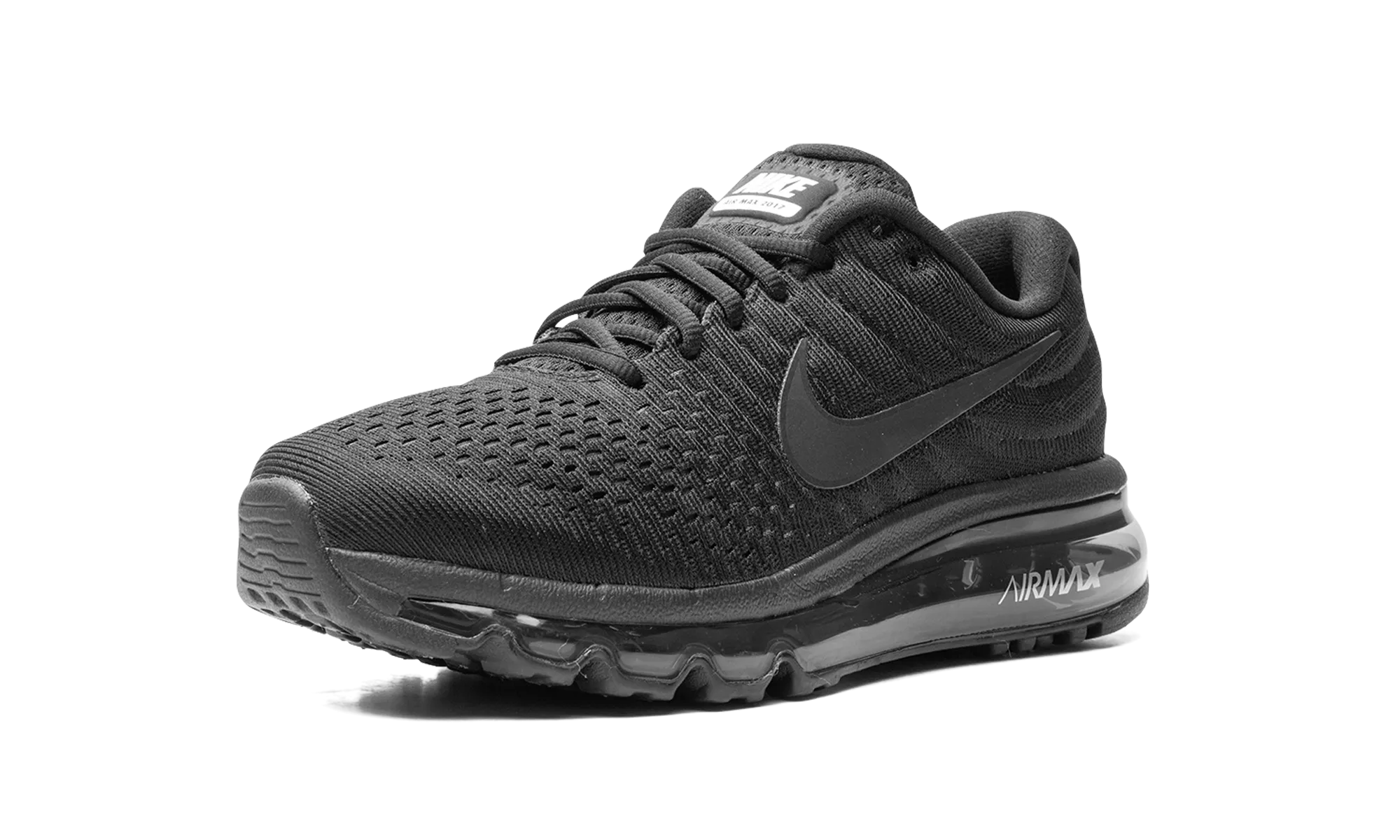 Air Max 2017 WMNS "Triple Black" nike womens casual sneakers