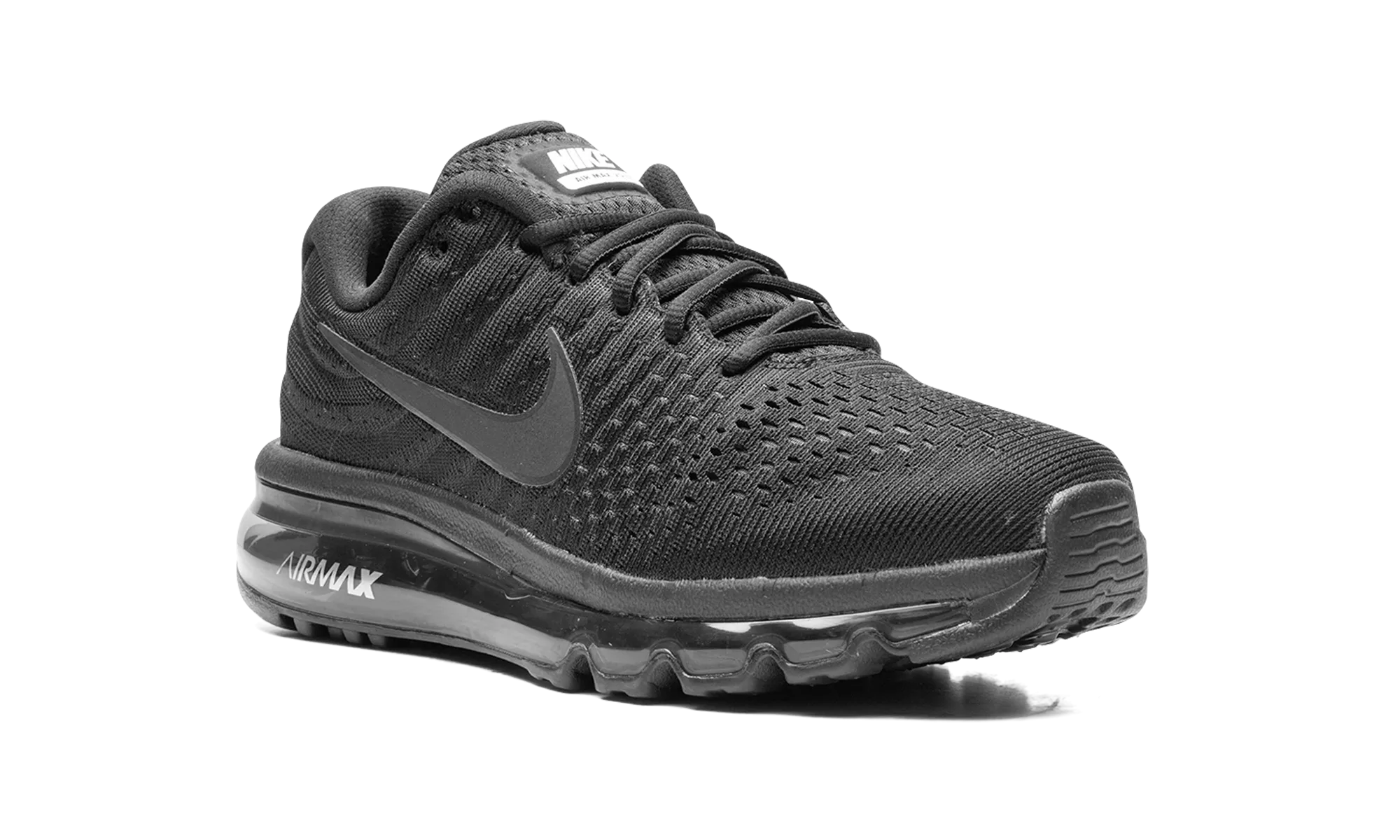 Air Max 2017 WMNS "Triple Black" nike womens casual sneakers