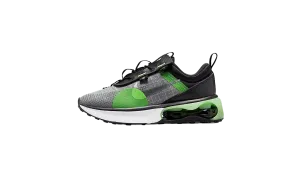 Air Max 2021 PS "BLACK / CHROME GREEN STRIKE" Nike Pre School shoes