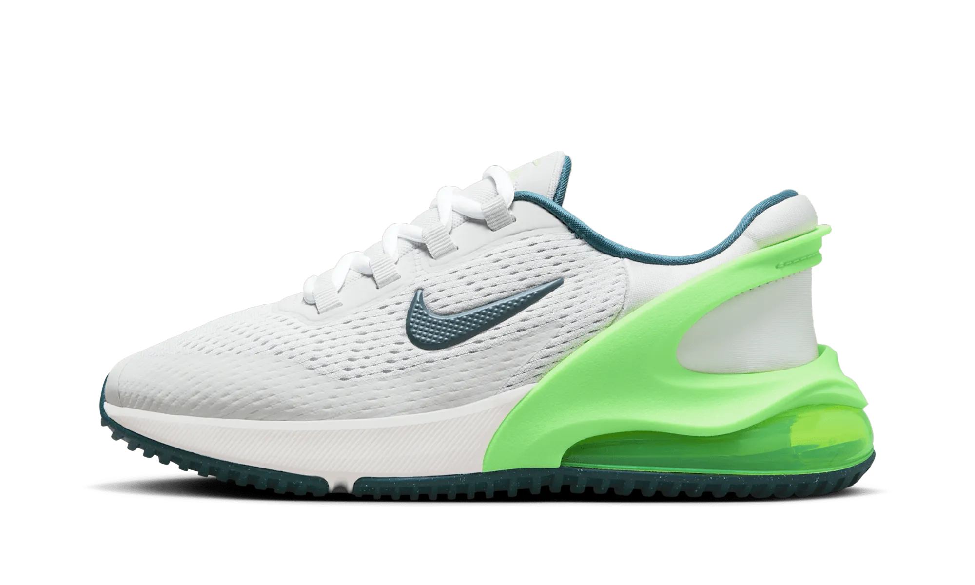Air Max 270 GO GS "Photon Dust Deep Jungle" Nike Grade School styles