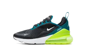 Air Max 270 GS "Black Bright Spruce Volt" Nike Grade School styles