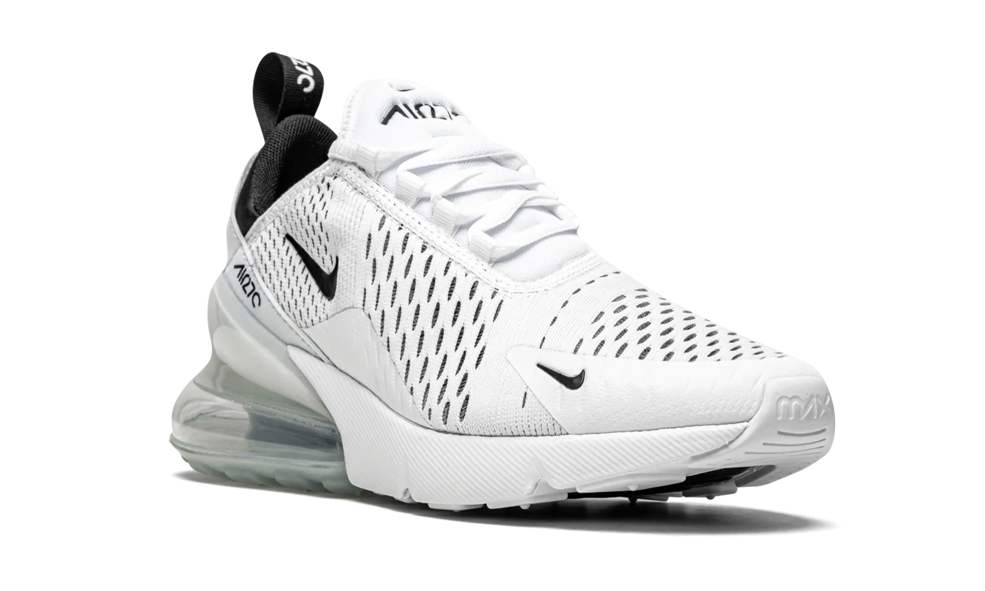AIR MAX 270 MNS WMNS "White / Black" nike womens breathable trainers