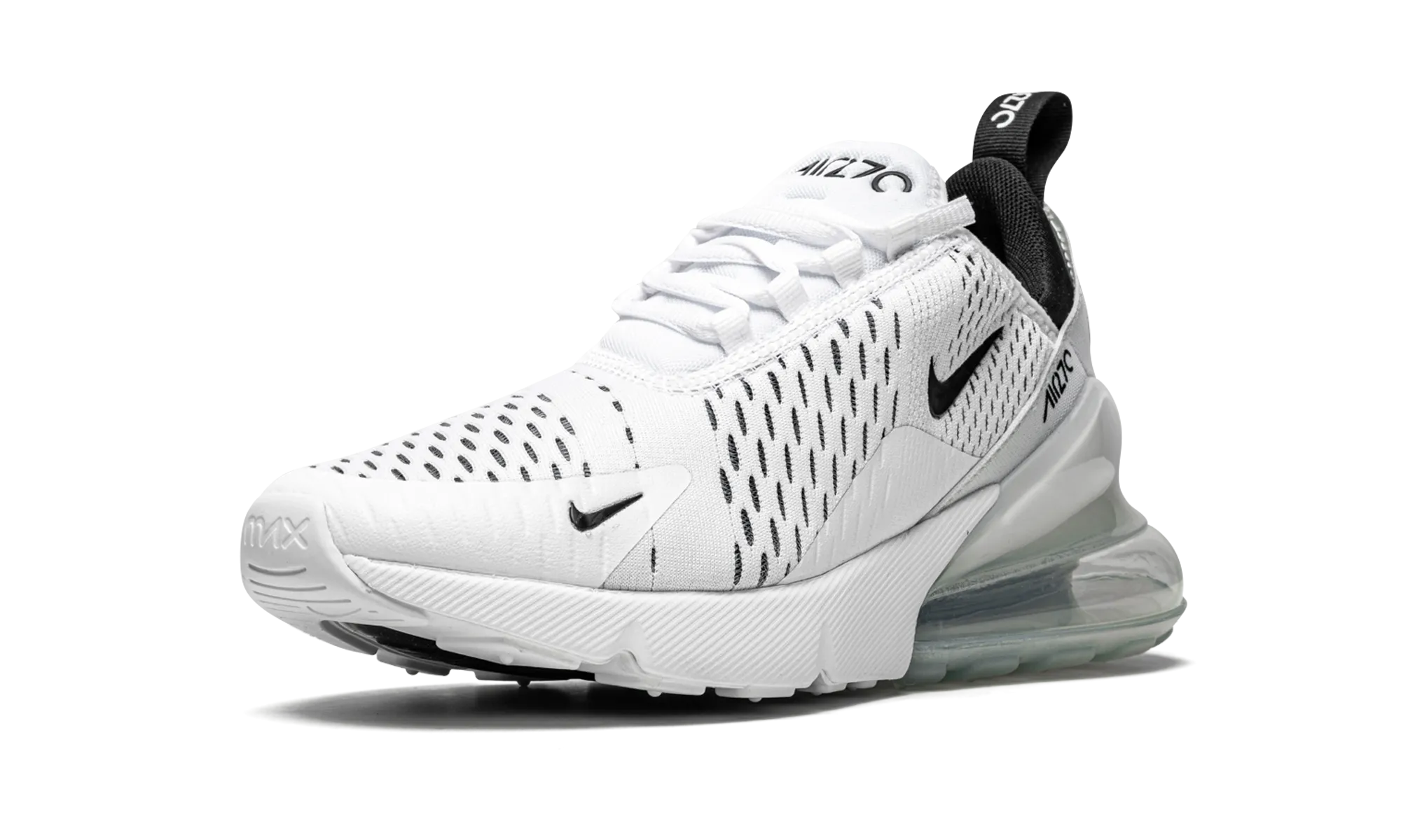 AIR MAX 270 MNS WMNS "White / Black" nike womens breathable trainers
