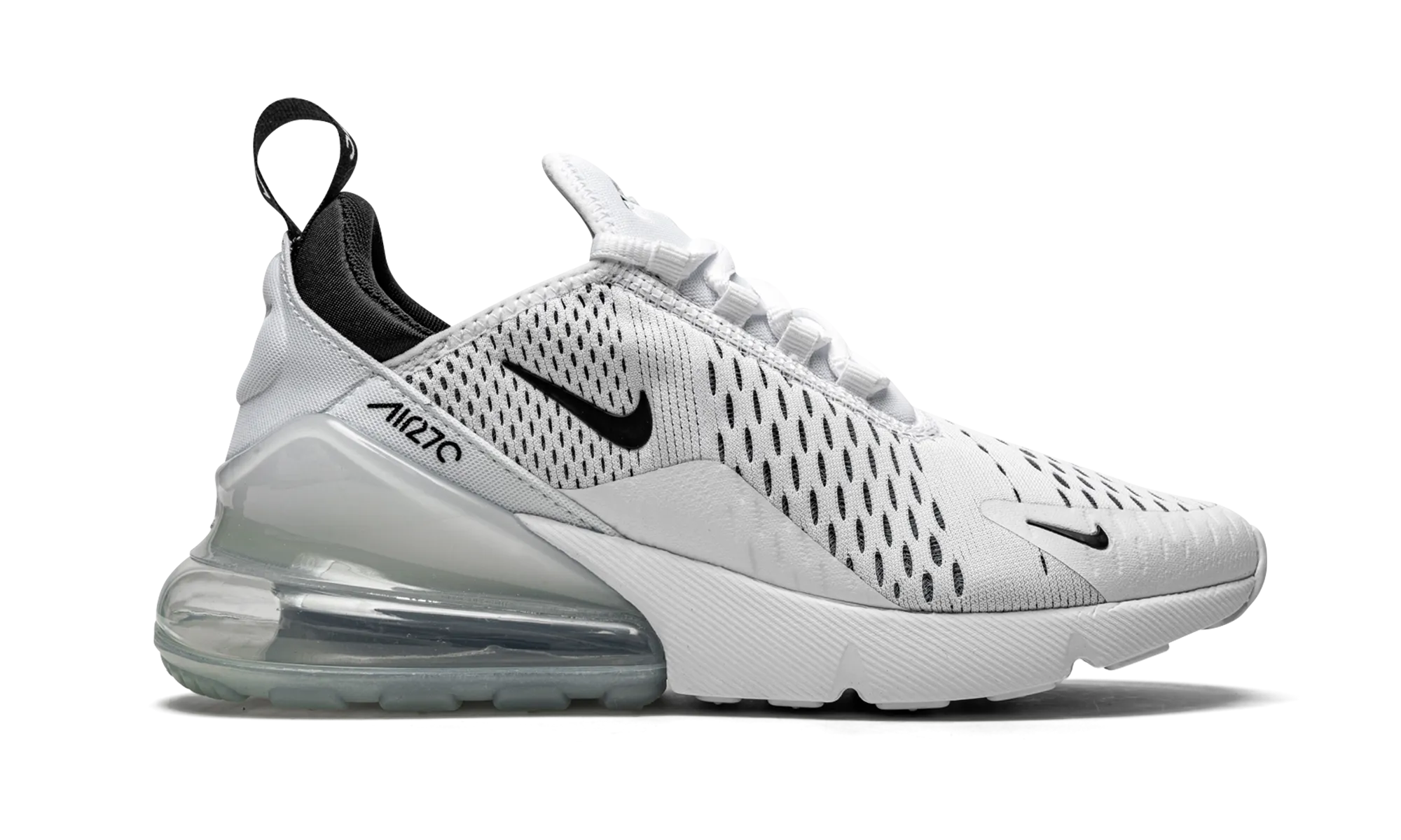 AIR MAX 270 MNS WMNS "White / Black" nike womens breathable trainers