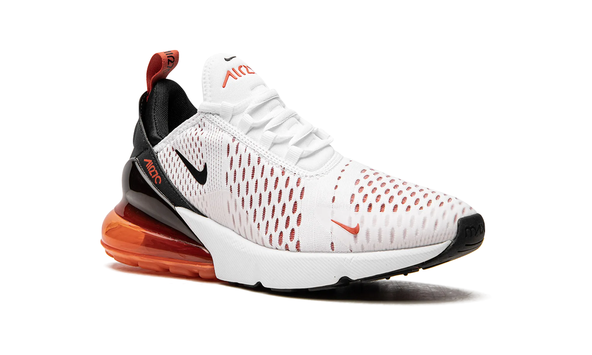 AIR MAX 270 MNS WMNS "White / Mantra Orange" nike womens mesh trainers