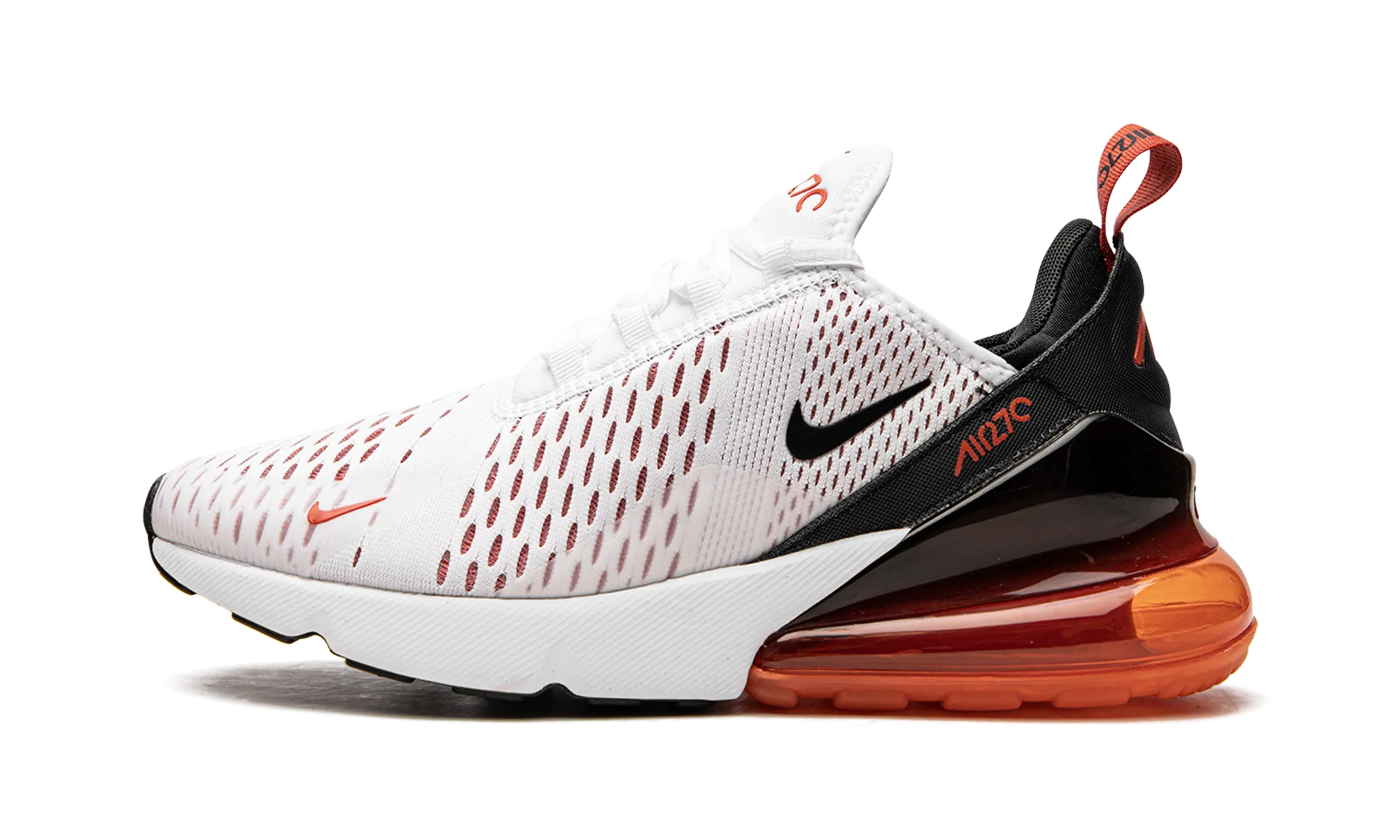 AIR MAX 270 MNS WMNS "White / Mantra Orange" Nike Women's styles