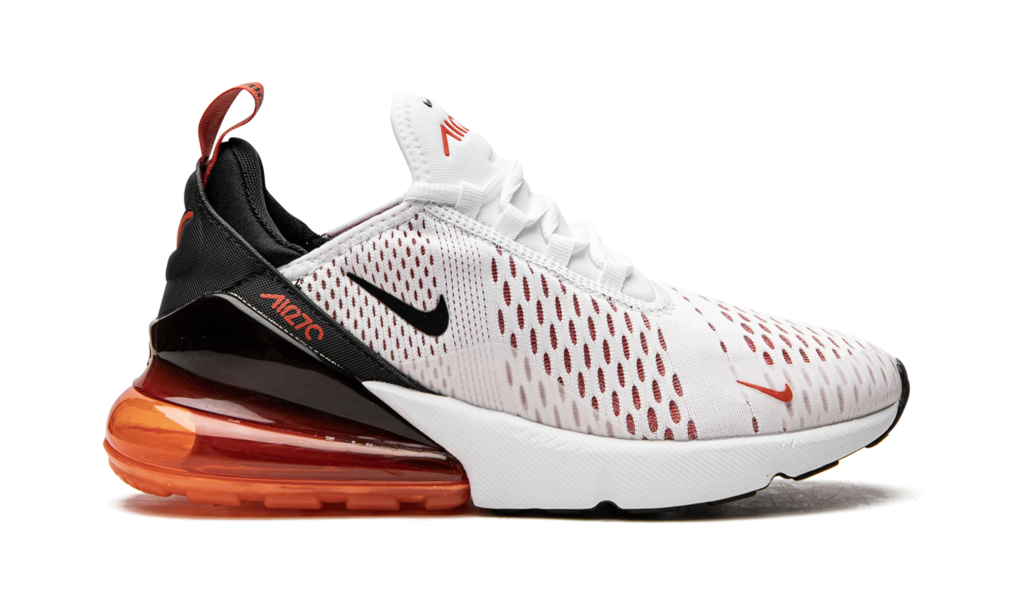 AIR MAX 270 MNS WMNS "White / Mantra Orange" nike womens mesh trainers