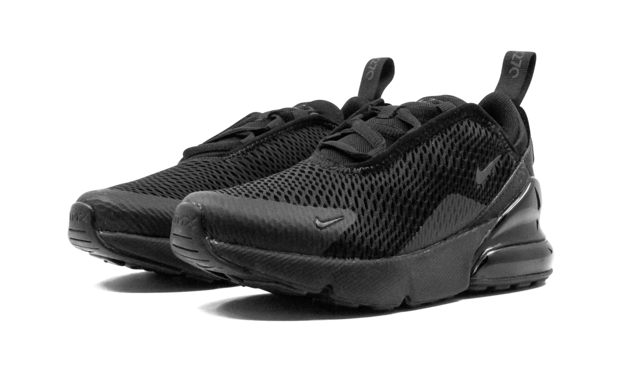 Air Max 270 (PS) "Triple Black" nike preschool slip-on sneakers