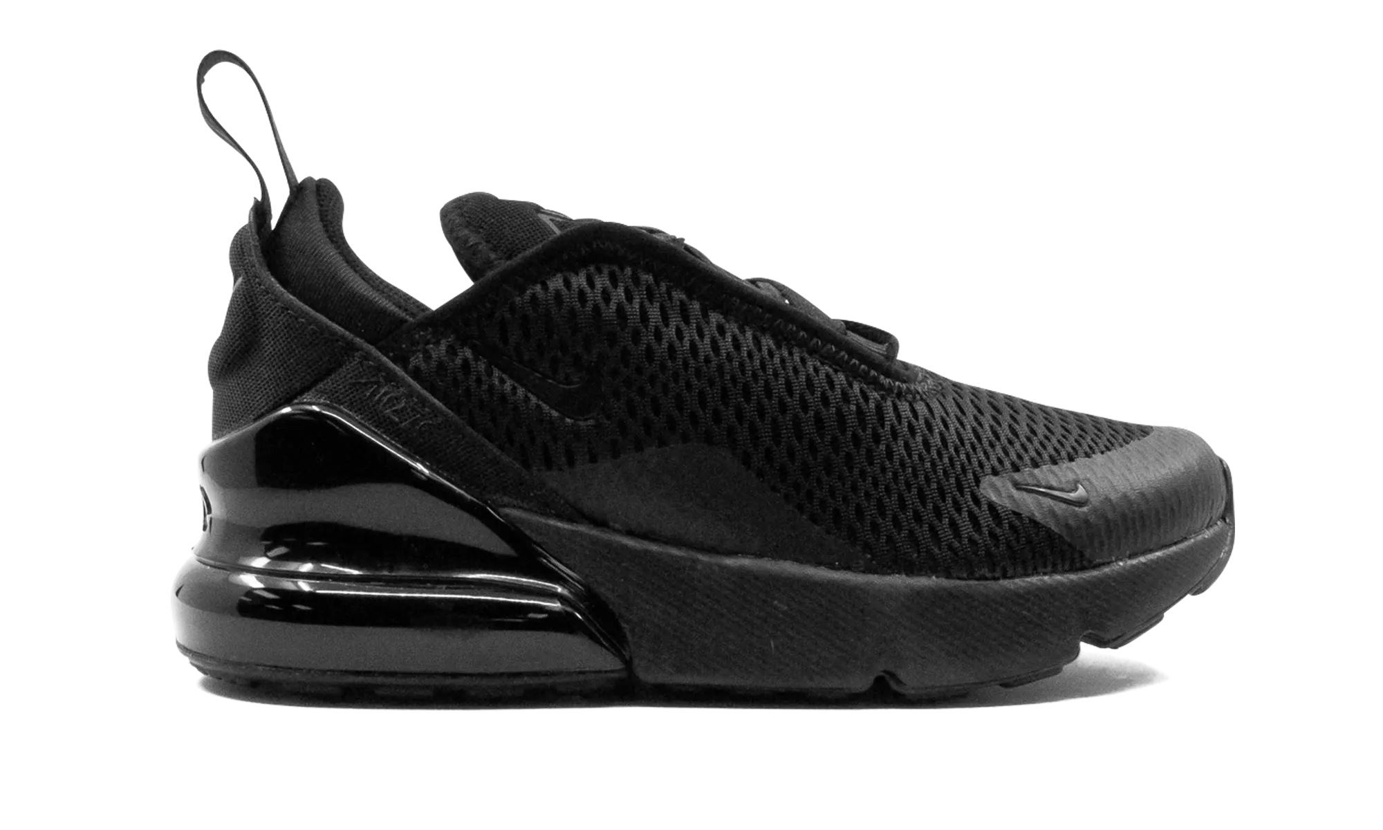 Air Max 270 (PS) "Triple Black" nike preschool slip-on sneakers