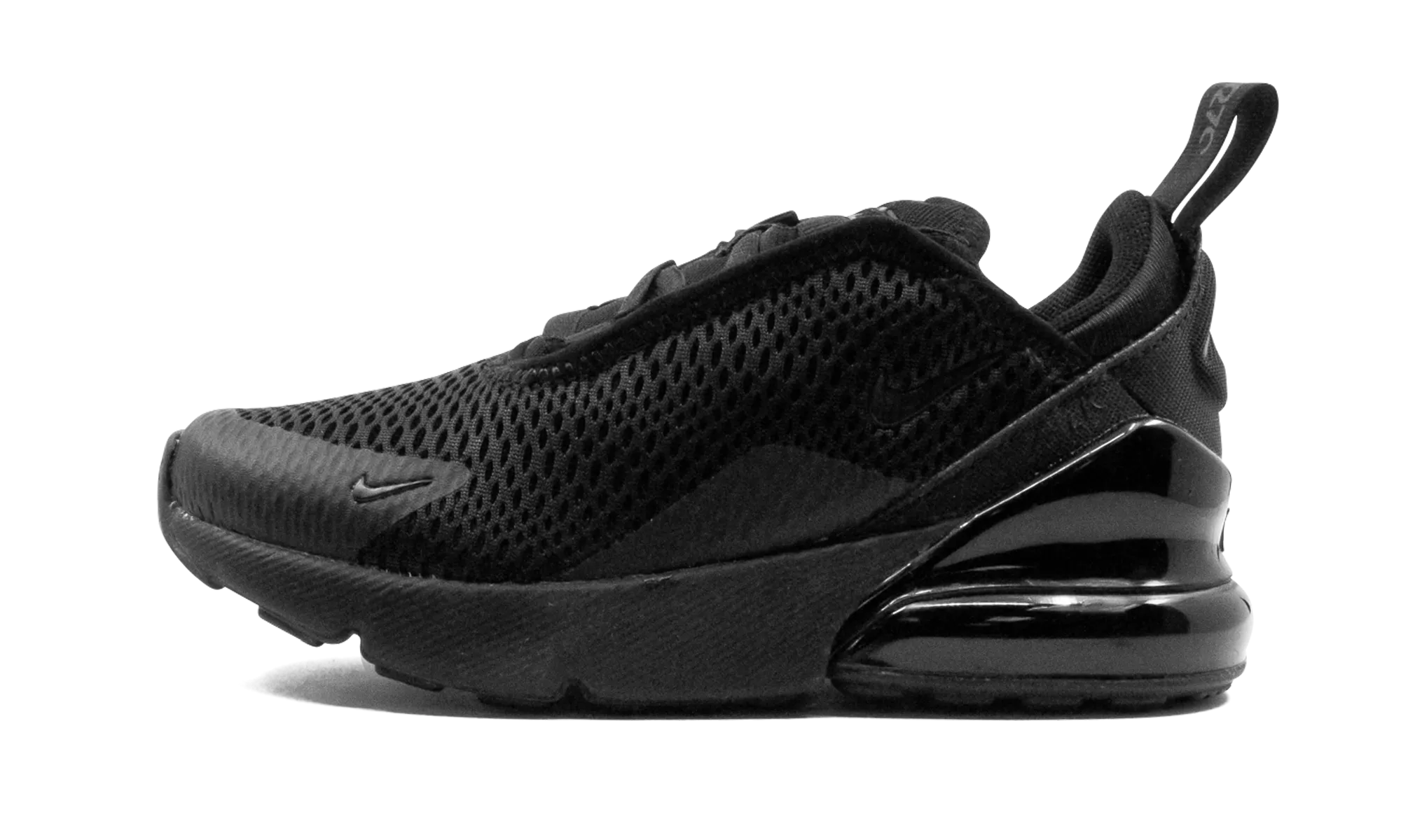 Air Max 270 (PS) "Triple Black" Nike Pre School shoes
