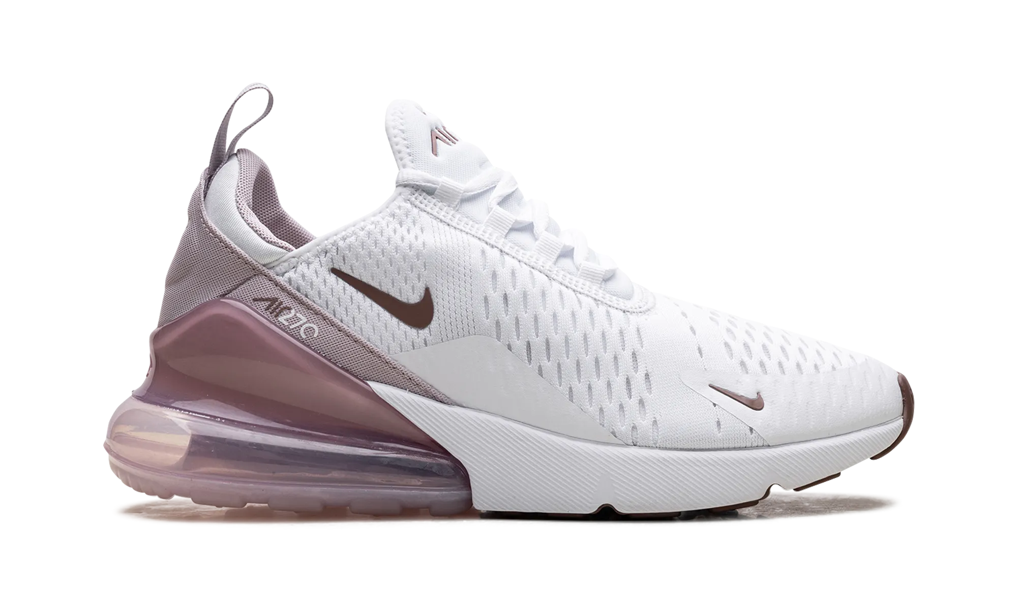 AIR MAX 270 WMNS "White Smokey Mauve Black Platinum Violet" nike womens breathable trainers