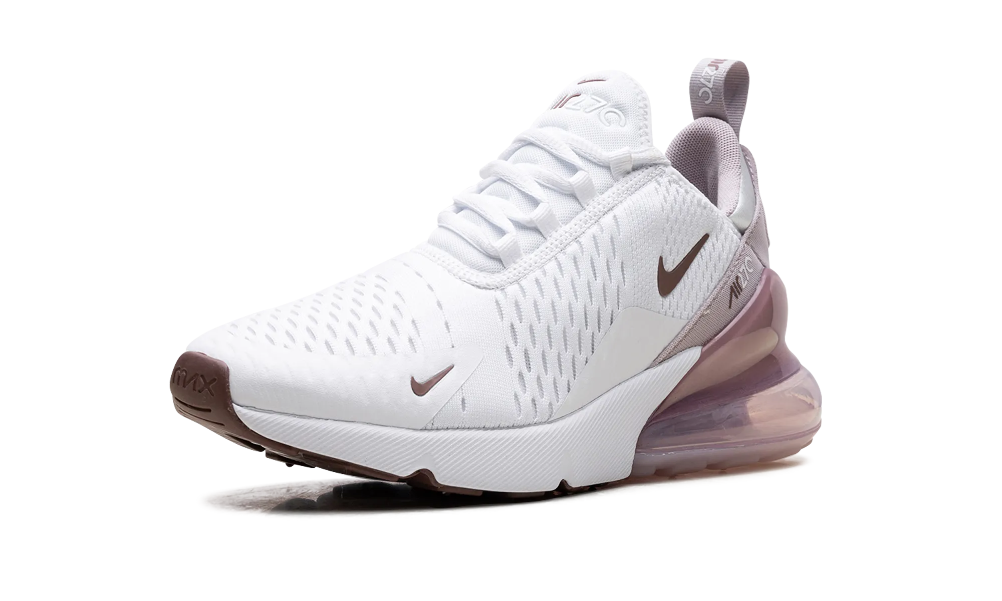 AIR MAX 270 WMNS "White Smokey Mauve Black Platinum Violet" nike womens breathable trainers