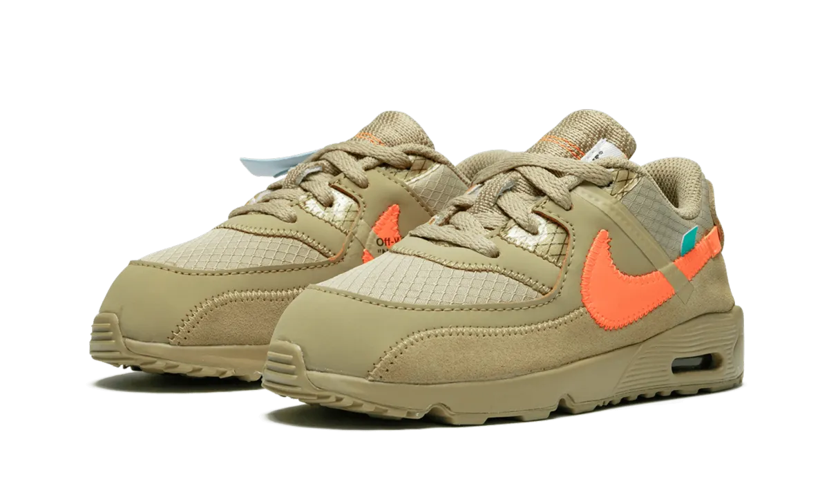 Air Max 90 BT PS "Off-White - Desert Ore" nike preschool slip-on sneakers