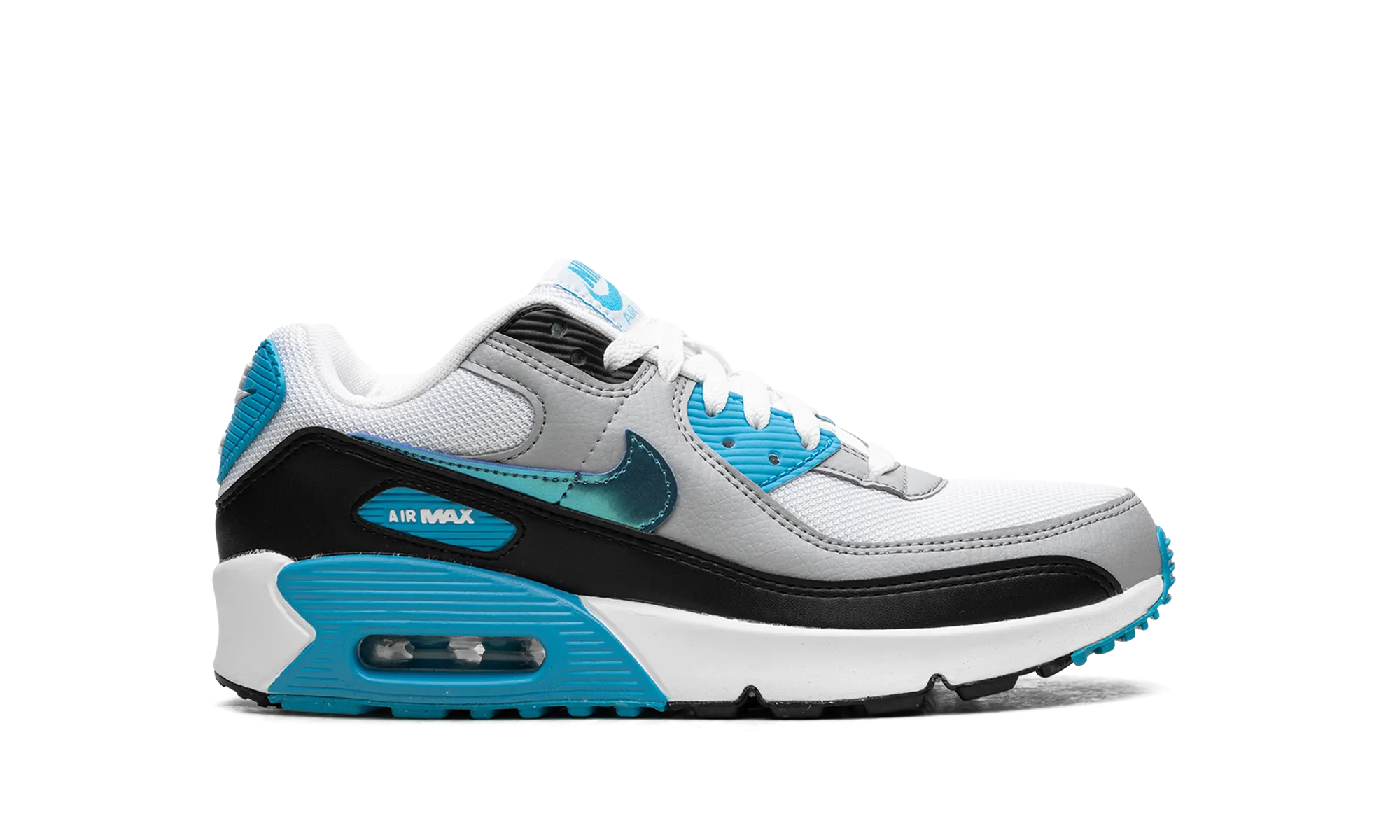 Air Max 90 GS "Blue Lightning Metallic" nike school-ready sneakers