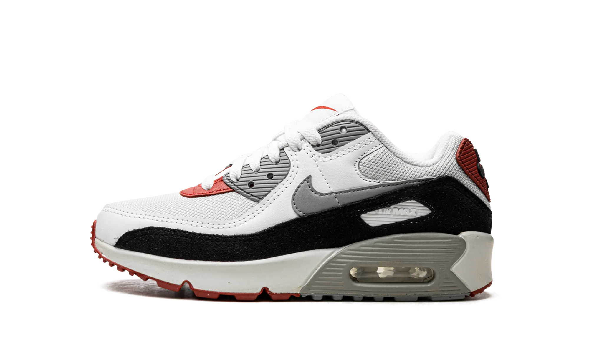 Air Max 90 GS "LTR Photon Dust Varsity Red" Nike Grade School shoes