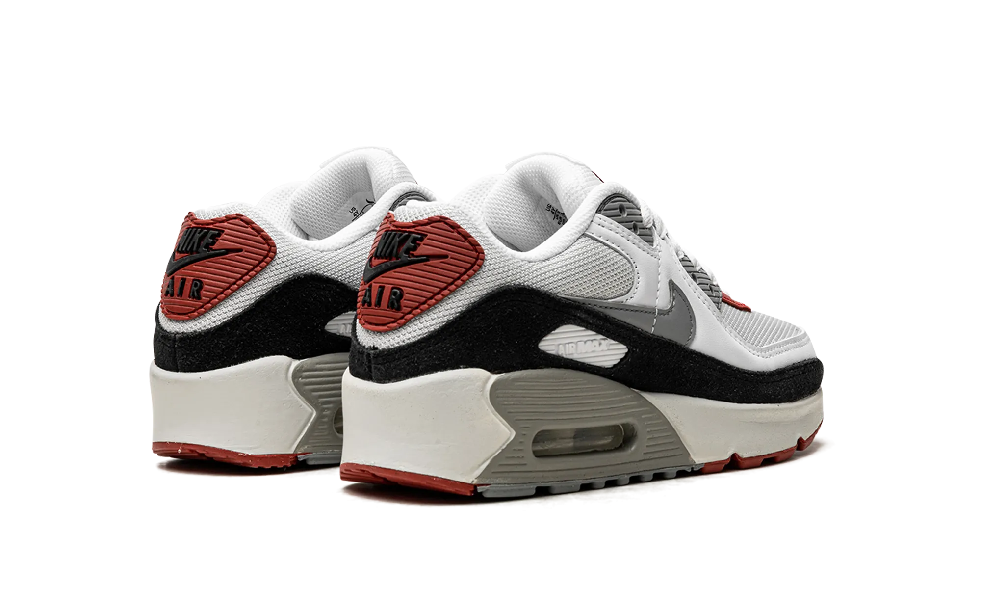 Air Max 90 GS "LTR Photon Dust Varsity Red" nike grade school kids sneakers