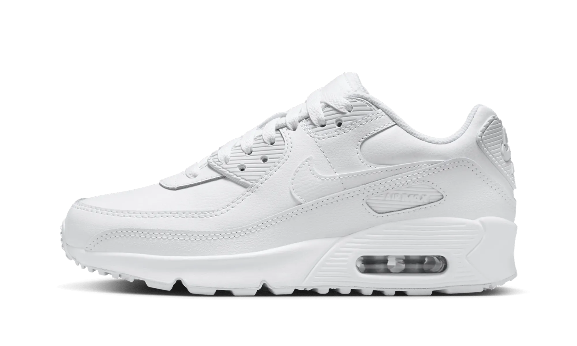 Air Max 90 GS "White Metallic Silver" Nike Grade School styles