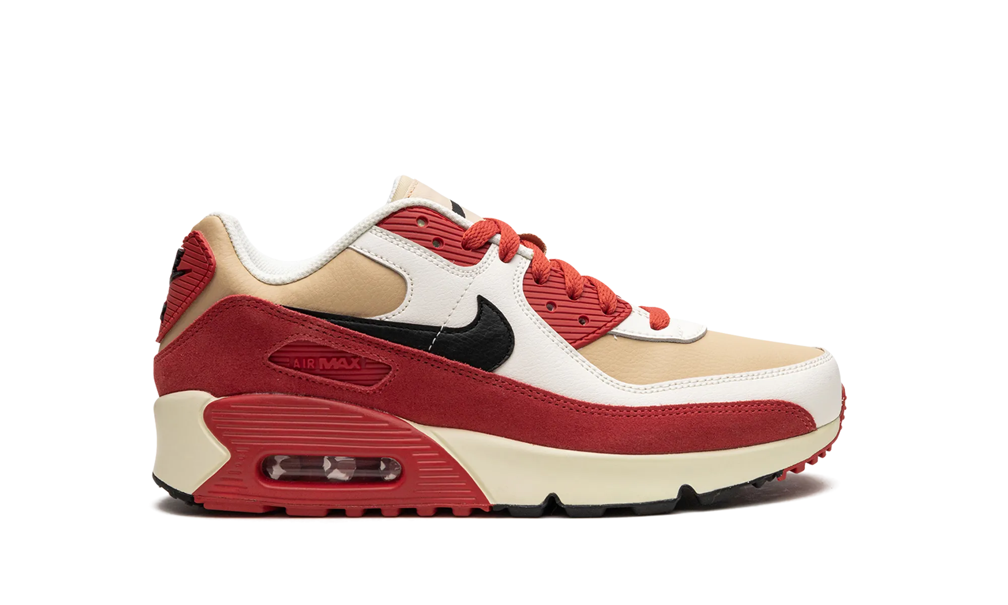 Air Max 90 LTR GS "Sesame / Red Clay" nike school-ready sneakers