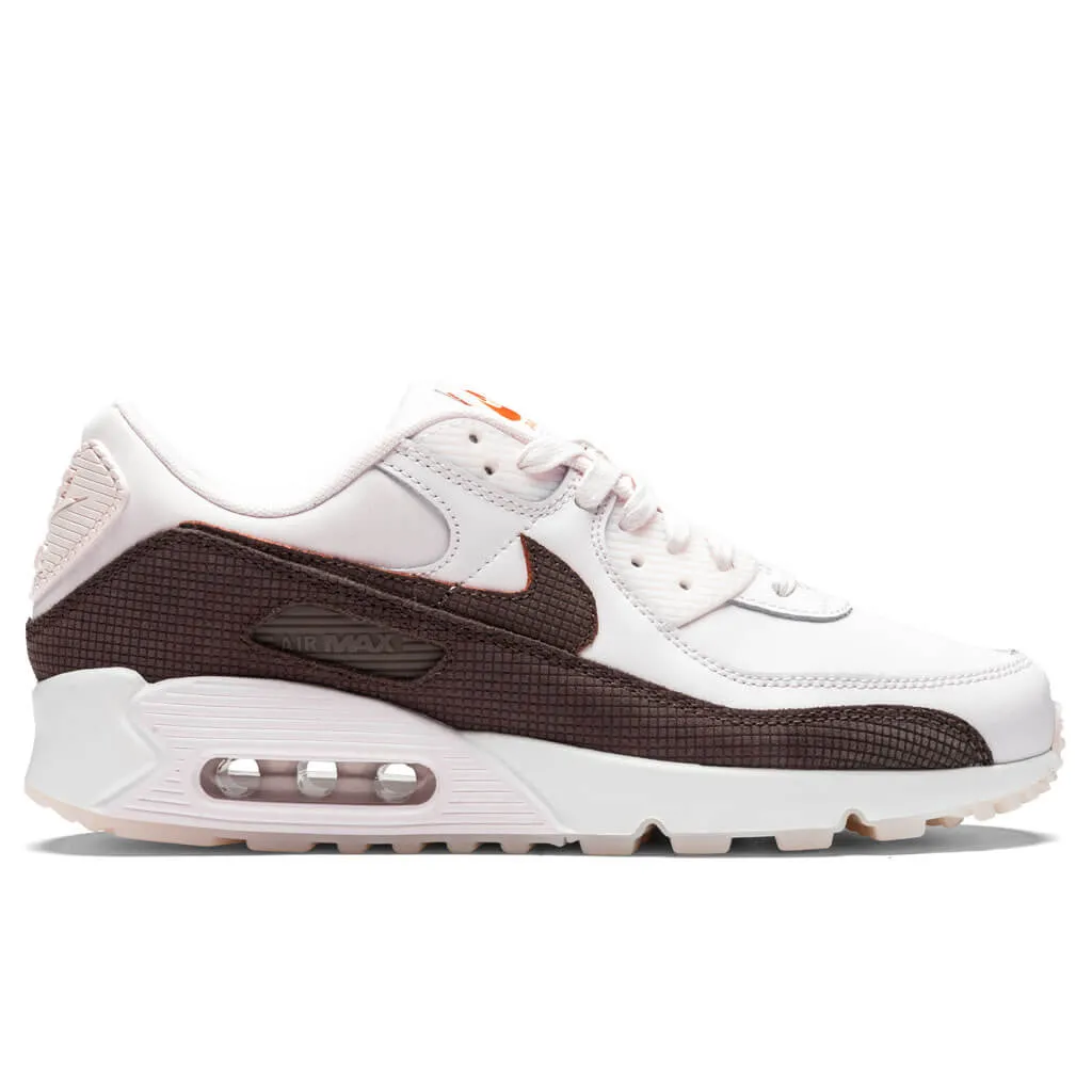 Air Max 90 LTR - Pearl Pink/Baroque Brown Nike lifestyle sneakers with retro vibe